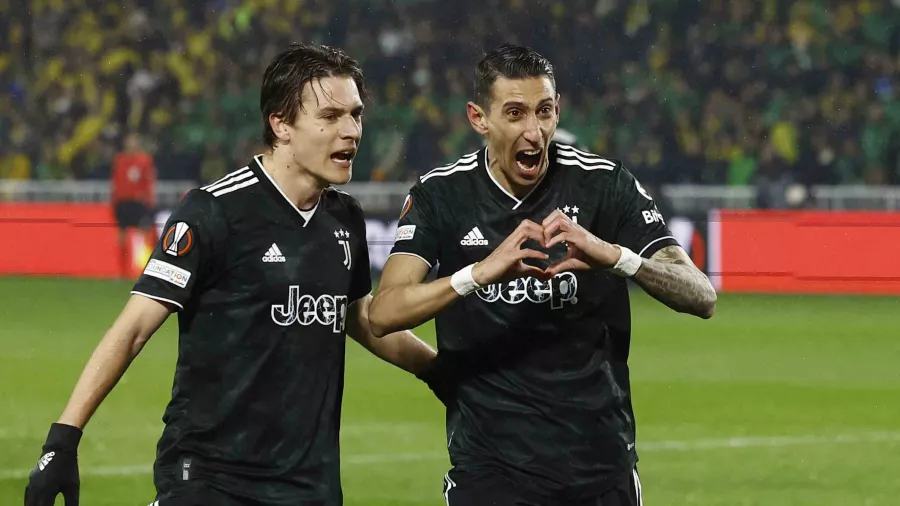 Nantes 0-3 Juventus. La ‘Vecchia Signora’, con triplete de Ángel Di María, consiguió su boleto con global de 1-4.