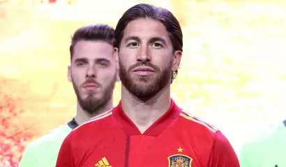 Sergio Ramos anunció el final de su andar con la Selección Española tras haber defendido la camiseta  en 180 ocasiones. 