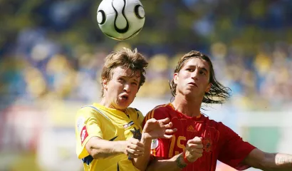 Debut en una Copa del Mundo 14 de junio de 2006 (España 4-0) Ucrania