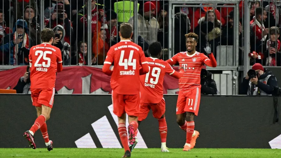 Bayern Munich es el primer equipo de las grandes ligas de Europa que llega a 100 goles anotados esta campaña