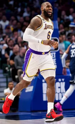 Alarma en los Lakers, LeBron James volvió a lesionarse
