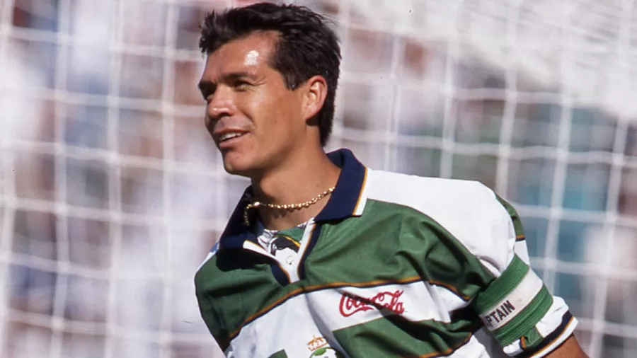 Jared Borgetti, delantero | Ídolo en Santos y campeón (I-1996 y V-2001) que jugó en Chivas (2009)