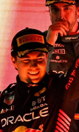 'Checo' Pérez, segundo en el Gran Premio de Bahrein