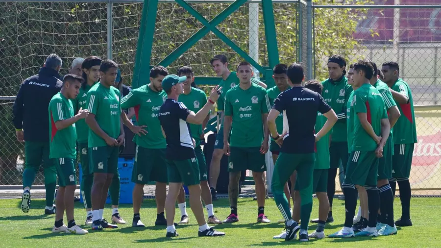 Diego Cocca realizó la práctica con 15 jugadores del futbol mexicano