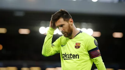 2019: Lionel Messi queda a un paso de la final. En un partido de vuelta para el olvido el Liverpool le elimina dramáticamente en semifinales con una goleada 4-0 en el juego de vuelta.