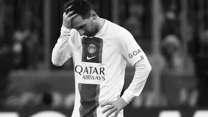Las caras de un Messi hundido se han convertido en una constante en Champions League. Un repaso de los últimos 'fracasos' de La Pulga