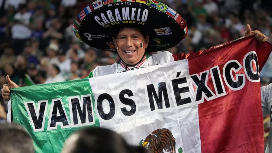 El popular 'Caramelo' no podía faltar si se trata de apoyar a México