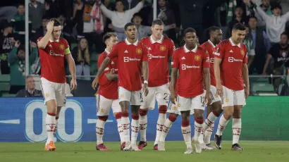 Real Betis 0-1 Manchester United, avanzan los ‘Red Devils’ con global de 1-5
