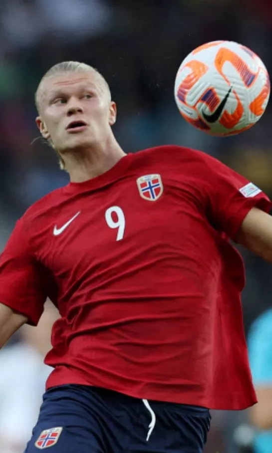 Erling Haaland no jugará con la Selección Noruega