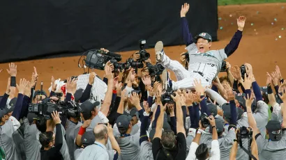 Así se coronaron los asiáticos en el Estadio de los Marlins.