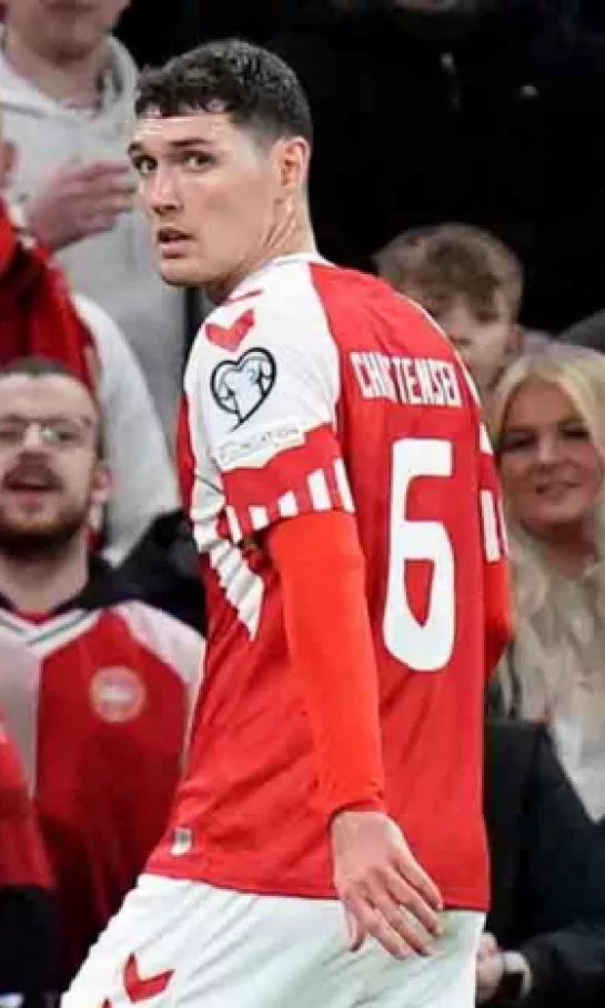 Andreas Christensen, lesionado en el duelo entre Dinamarca y Finlandia
