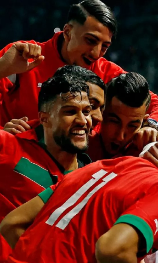 Marruecos sigue en gran momento y le pegó a Brasil