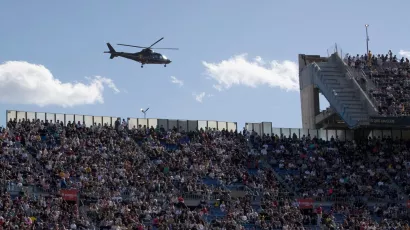 La seguridad prevaleció en el Camp Nou