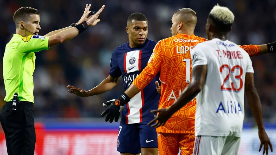 Ligue 1 (Francia): 56.3 minutos de juego efectivo