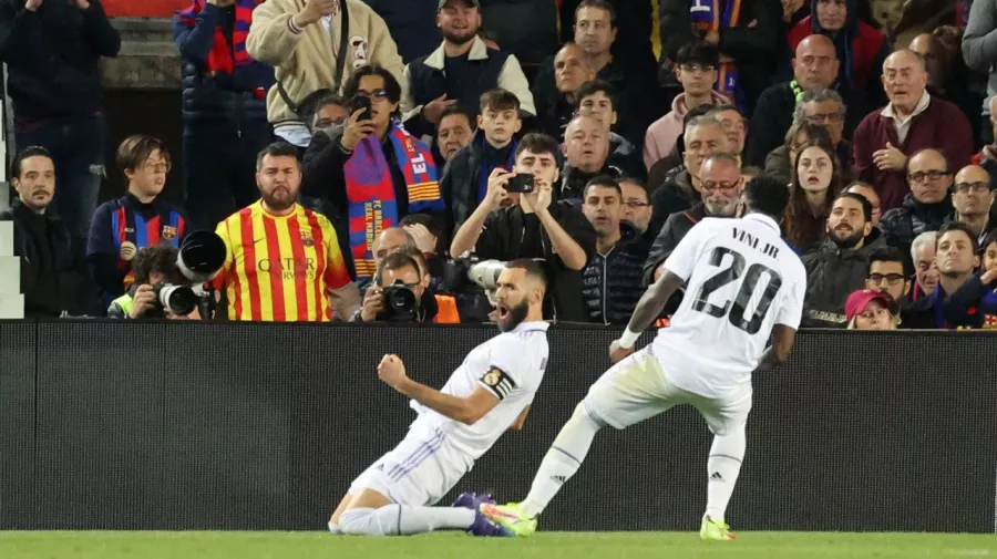 Karim Benzema destrozó a Barcelona y llevó a Real Madrid a la final de la Copa del Rey