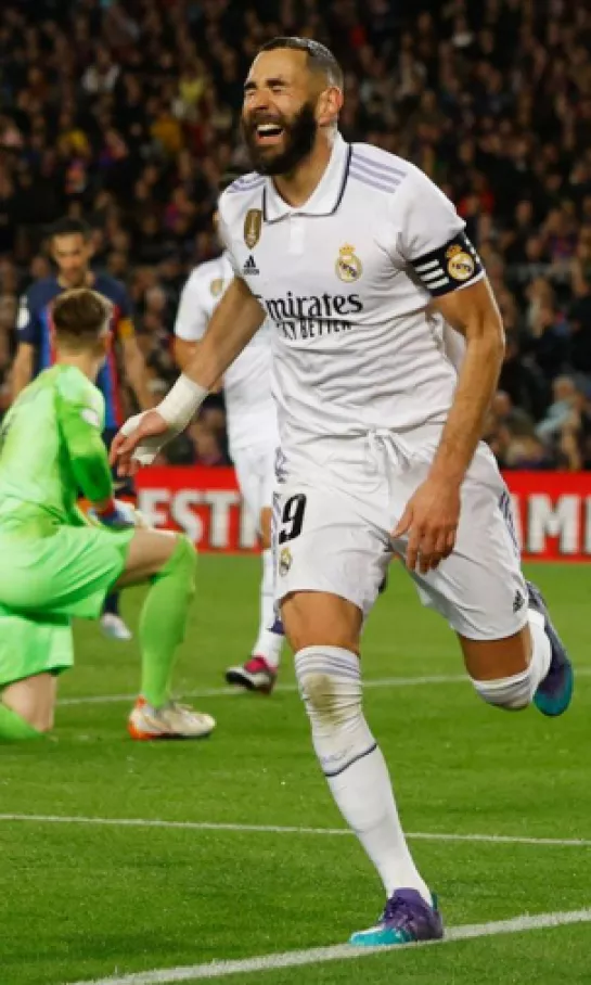 Real Madrid goleó a Barcelona y avanzó a la final con Karim Benzema en modo Balón de Oro