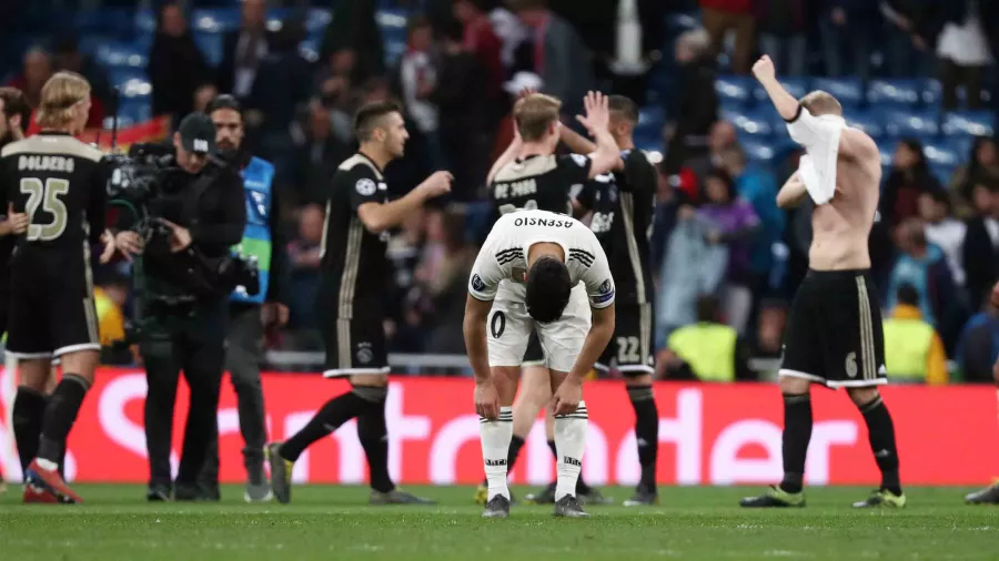 Real Madrid 1-4 Ajax: Octavos de final, vuelta, marzo de 2019. Ingresó en el minuto 35, anotó en el 70’.