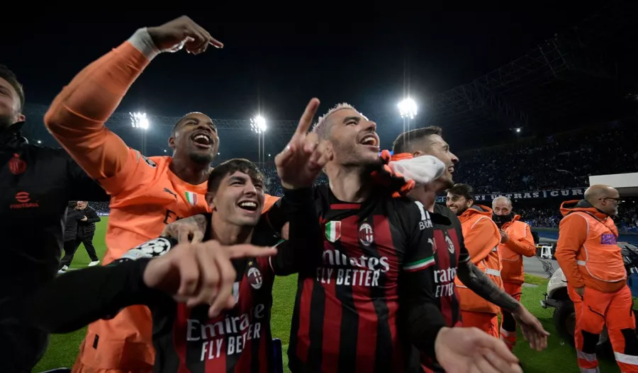 Milan festeja por todo lo alto; regresa a una semifinal 16 años después