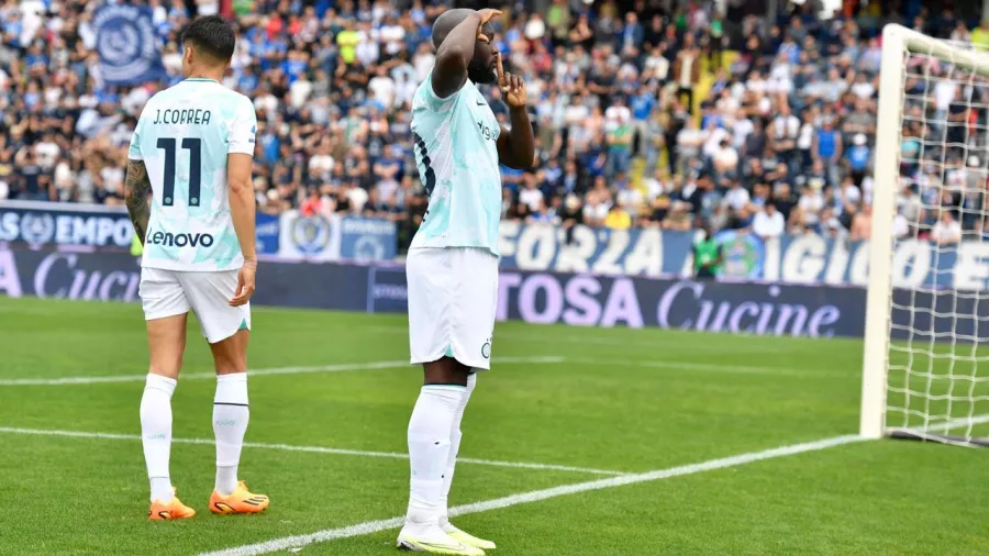 Inter gana cinco jornadas después en la Serie A; Romelu Lukaku lo despertó