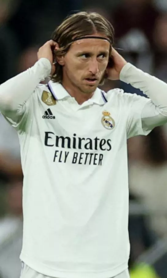 Luka Modric le dice 'adiós' a la final de la Copa del Rey