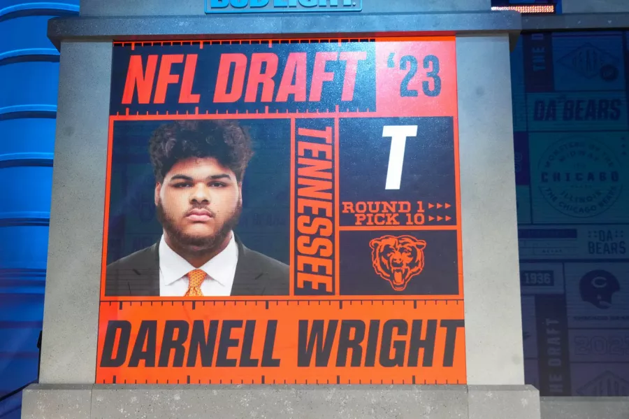 Pick 10.-Darnel Wright, Tennessee: Chicago Bears