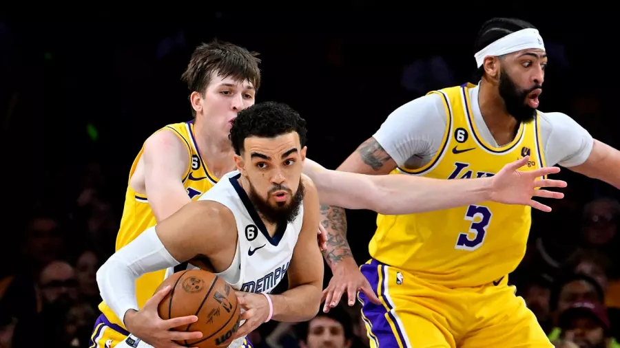 Lakers, aplastantes sobre Grizzlies y ya son semifinalistas en el Oeste