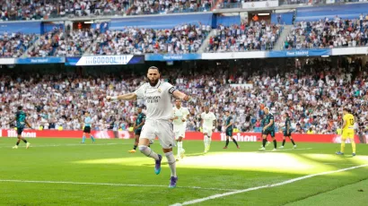Hat trick histórico de Karim Benzema con Real Madrid en La Liga
