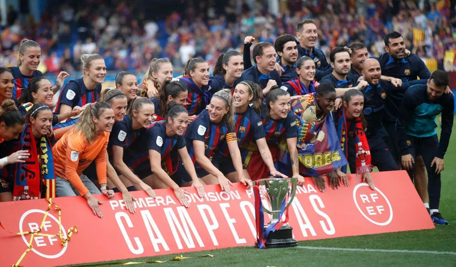 Barcelona femenil, el mandamás del futbol español