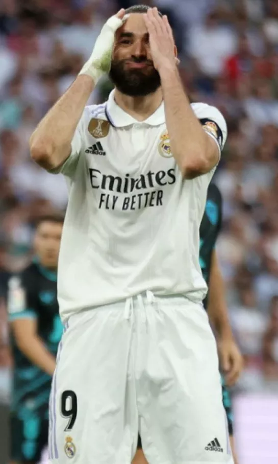 Real Madrid enfrentará a la Real Sociedad sin Karim Benzema