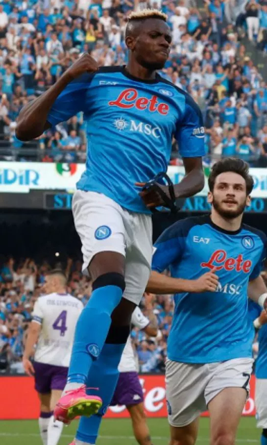 Victor Osimhen coronó el ‘Scudetto’ de Napoli en la Serie A
