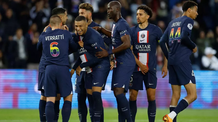 Paris Saint-Germain quedó a un paso del título de la Ligue 1