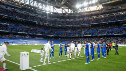 Getafe le hizo pasillo a Real Madrid por el título de la Copa del Rey