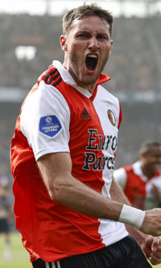 Santiago Giménez anotó y Feyenoord es campeón de la Eredivisie