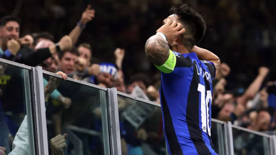 Lautaro Martínez y un gol que lo mete en la historia de Inter en la Champions League