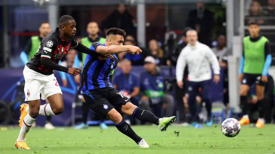 Lautaro Martínez y un gol que lo mete en la historia de Inter en la Champions League