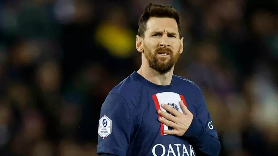 3. Argentina: 905 jugadores. En la imagen, Lionel Messi, Paris Saint-Germain