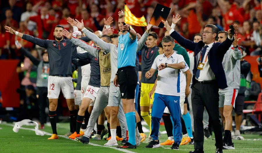 Así celebra el Sevilla su séptima final en Europa League