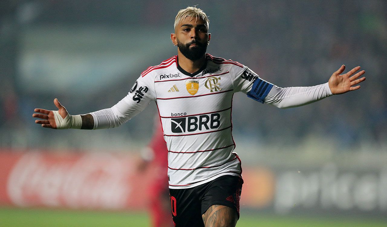 Gabigol Joins the Ranks of Top Scorers in Copa Libertadores