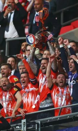 Luton Town ganó en Wembley su lugar en la Premier League