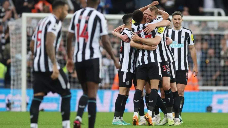 Cuarto lugar: (Champions League): Newcastle, regresa a la Liga de Campeones tras una ausencia de 20 años