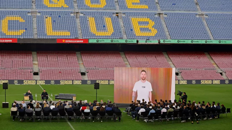 Lionel Messi mandó un video en el que agradeció al mediocampista 