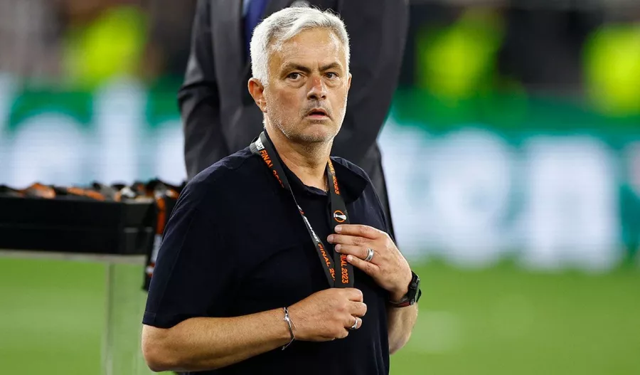 Jose Mourinho y su primera final perdida
