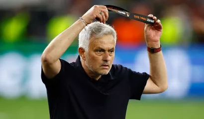 Jose Mourinho y su primera final perdida