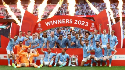 Manchester City ganó el primer derbi en la final y es campeón de la FA Cup