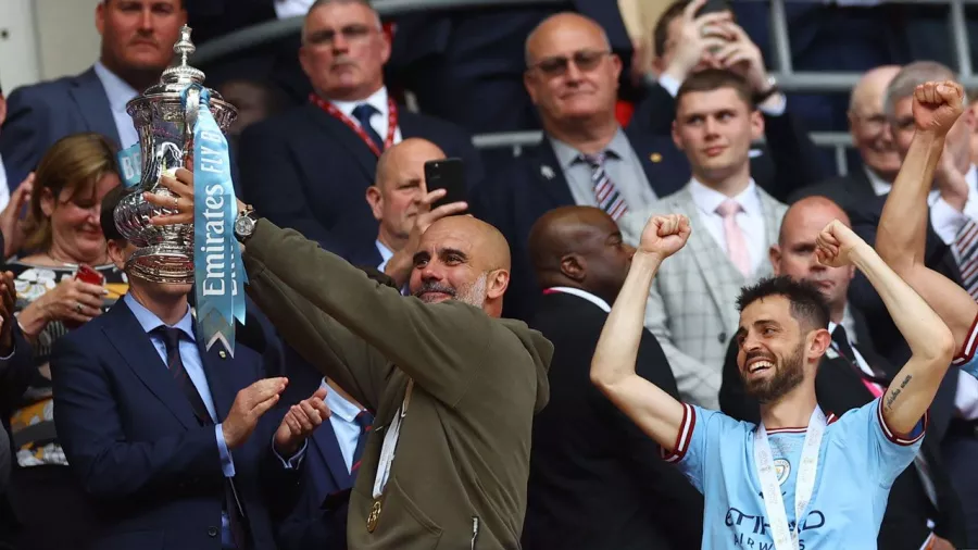 Pep Guardiola consiguió su segundo título de la FA Cup