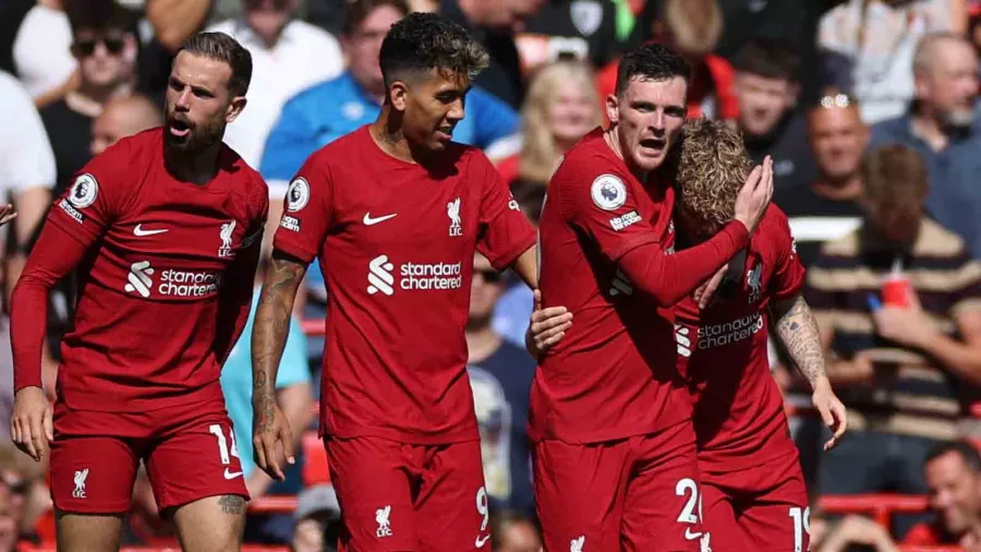 Liverpool 9-0 Bournemouth: Premier League, Jornada 4
