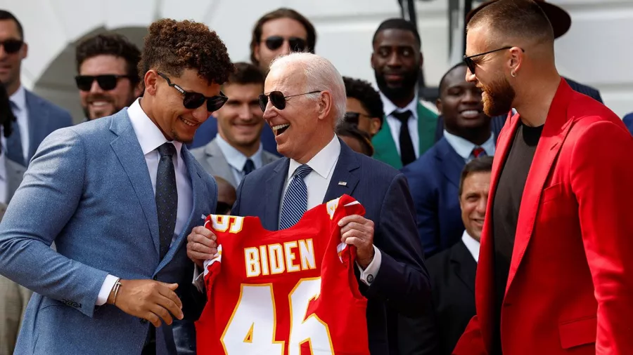 El presidente Joe Biden reconoció a los Chiefs como dinastía del deporte