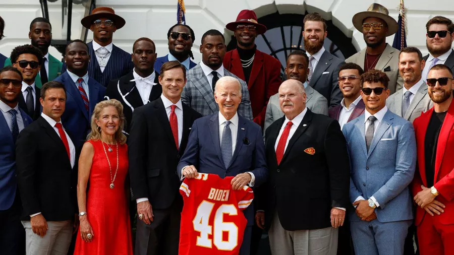 El presidente Joe Biden reconoció a los Chiefs como dinastía del deporte