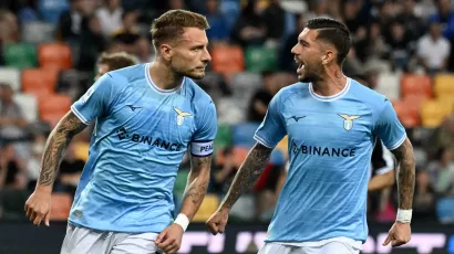8. Lazio: 14 jugadores, valor en el mercado: 14.5 millones de euros.