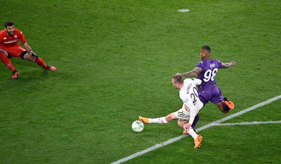 El gol que liquidó las aspiraciones de la Fiorentina